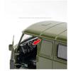 New 1/18 Russian UAZ TRAVELER 452 VAN Alloy Diecasts & Toy Vehicles Metal Toy Car Model Sound and Light Collection Kids Toy