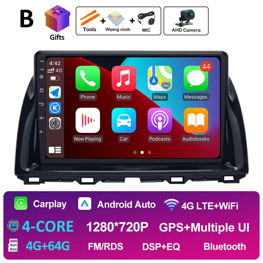 Интеллектуальная система DSP стерео для Mazda CX5 CX-5 CX 5 2012 2013 2014 2015 автомобильный мультимедийный радиоплеер Авторадио WIFI аксессуары