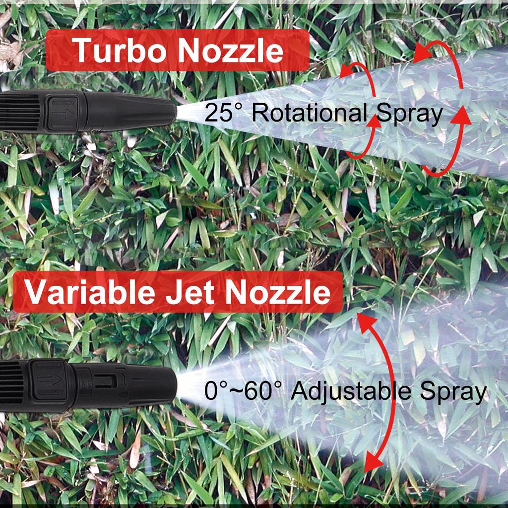 Насадка для мойки высокого давления, распылительная насадка для воды, вращающаяся турбонасадка, водоструйная насадка для мойки автомобилей, для мойки высокого давления Karcher
