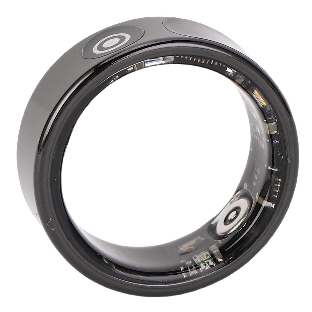 Умное кольцо черное подсчет шагов IP68 водонепроницаемое умное кольцо для сна с сенсорным дисплеем управление жестами для спорта
