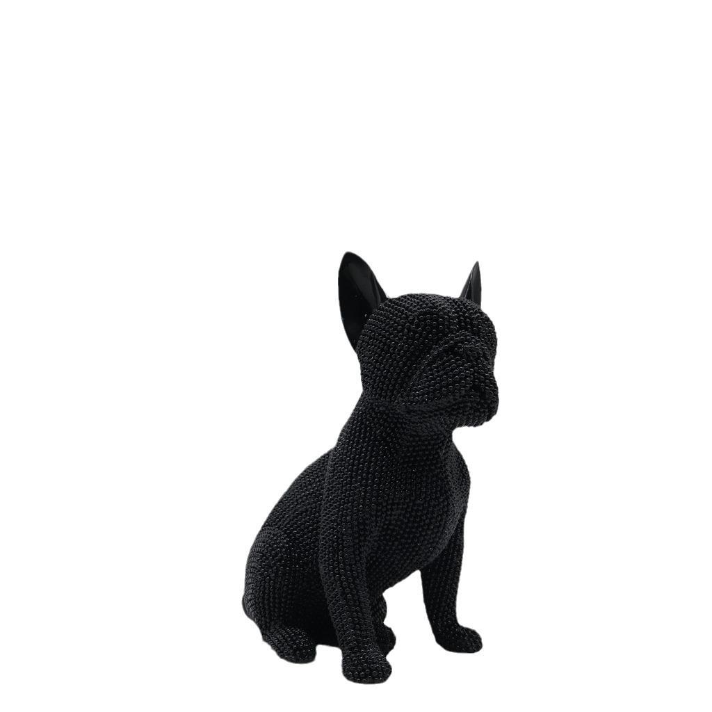 Современные скандинавские украшения для сидящих собак, роскошная модель гостиной, комната, новое креативное украшение для дома, украшение