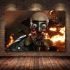 Atomic Heart Poster Print Canvas Painting Room Decoration Video Game Decor Painting Bedroom Game Room Decoration Wall Decor