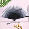 Vintage Silk Folding Hand Fan Chinese Japanese Bamboo Fans Craft Gifts Women Dance Performance Props Home Decoration Ornaments