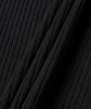 Вязаный топ AGOLDE с вырезами - Черный / A71391387Black
