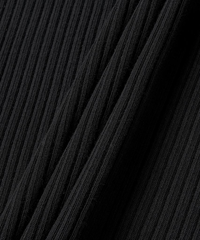 Вязаный топ AGOLDE с вырезами - Черный / A71391387Black