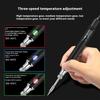 Мини сварочный аппарат Паяльник для проволоки Для ремонта электроники Регулируемая температура Наконечник Легкий Алюминиевый