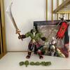 World of Warcraft Орк из Племенной Стражи Фигурка Действия Масштаб 1/10 Коллекционная Ручная Работа Подвижная Модель Украшения Игрушки для Геймеров Фанатов