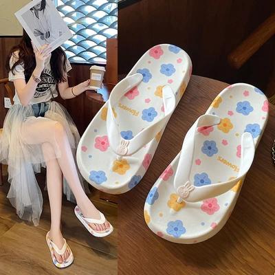 Мода Whoholl 2024 женские пляжные тапочки летние ортопедические домашние сандалии нескользящие шлепанцы с мягкой подошвой унисекс домашние тапочки для ванной комнаты