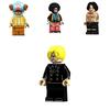 Non-electric Pirate Anime Building Blocks Perfect For Export Abs Plastic Material