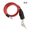 Chain Cable Anti-Theft Steel Spiral Cable Bike Accessories Scooter Safety Bicycle Lock With 2 Keys