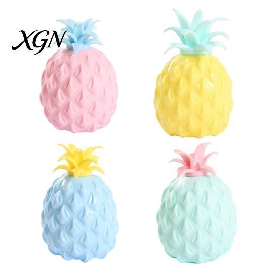 Hand Squeeze Toy Pineapple Anxiety Relief Stress Reduction Ball Exercise Relaxation Fruit Sensory Fidget Party Favors