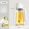 470ml 2 In1 Oil Spray Bottle Kitchen Barbecue Cooking Olive Oil Dispenser Oil Jar Baking Vinegar Soy Sauce Spray Container