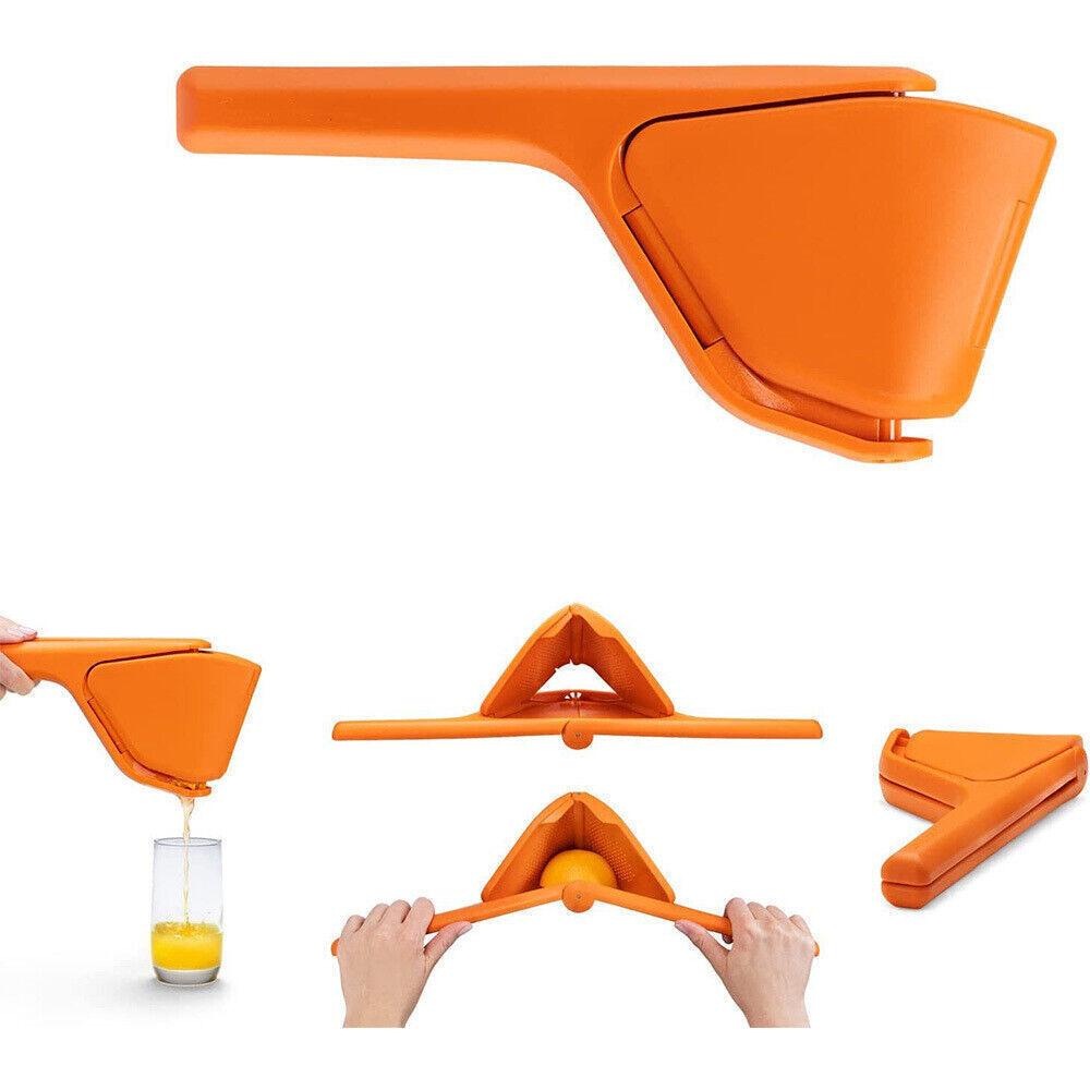 Easy Squeeze Lemon Juicer Manual Orange Citrus Juice Maker Hand Squeezer Foldabl