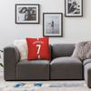 Cristiano Ronaldo Cr7 Square Pillowcase Polyester Linen Velvet Printed Zip Decorative Pillow Case Room Cushion Cover 18"