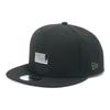 [New Era] Кепка New Era 9FIFTY 14550961 N840NF307 BlackMetallic BK Черная металлическая пластина Эксклюзив ONSPOTZ Мужская Женская Кепка Снэпбэк 950 New Era Deep BB