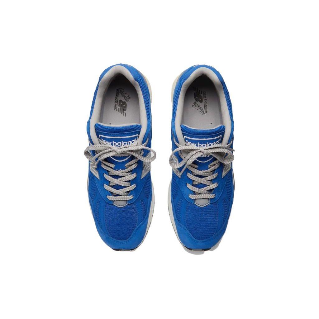 New Balance 991V2 Сделано в Англии Brights Revival Pack - ослепительные кроссовки Blue Men Silver Alloy U991bl2