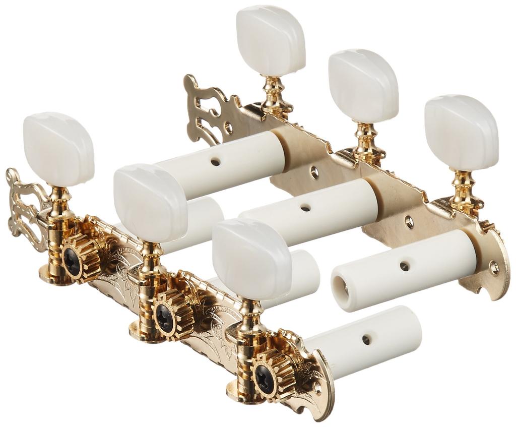 Scud Classical Guitar 35mm Tuners, Pitch, Gold, 35G-420S