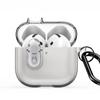 Для AirPods 4 Чехол для наушников DUX DUCIS Серия PECL PC+TPU Bluetooth-совместимый Чехол для наушников с крючком