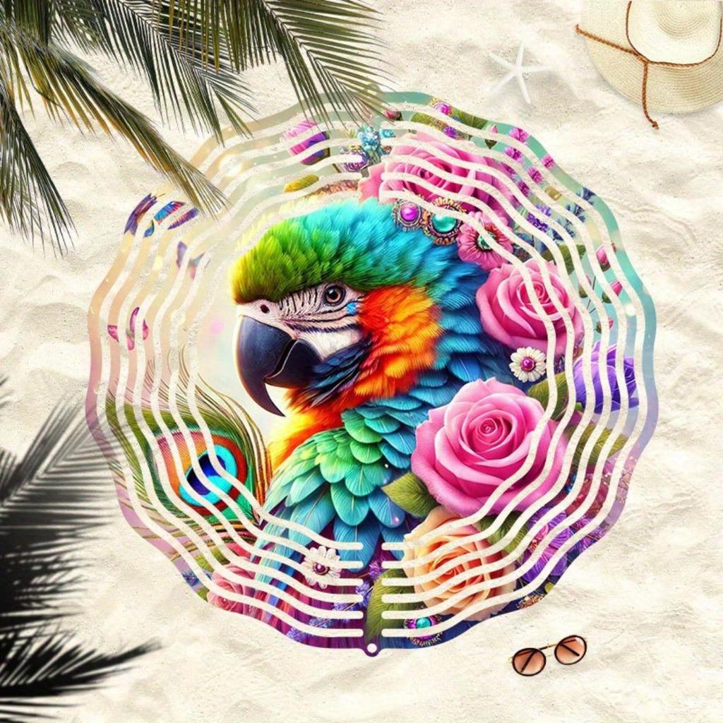 Яркий металлический колокольчик с мандалой и цветочным дизайном для декора сада на открытом воздухе, праздничный подарок на День благодарения, Рождество, Хэллоуин