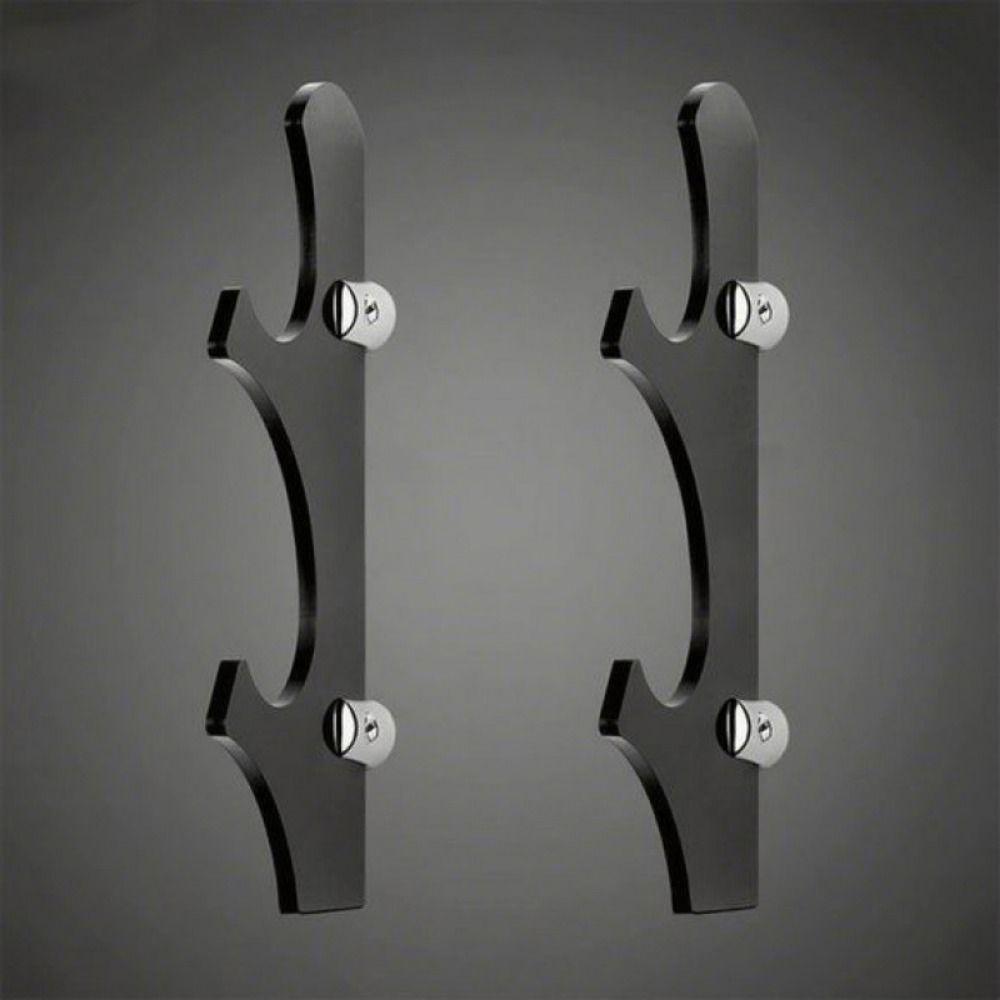 2Pcs Decorative Lightsaber Showing Stand Acrylic Lightsaber Hang Rack Lightsaber