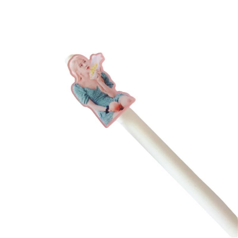 Креативная шариковая ручка Blackpink со звездным корейским дизайном для офиса и канцелярских принадлежностей