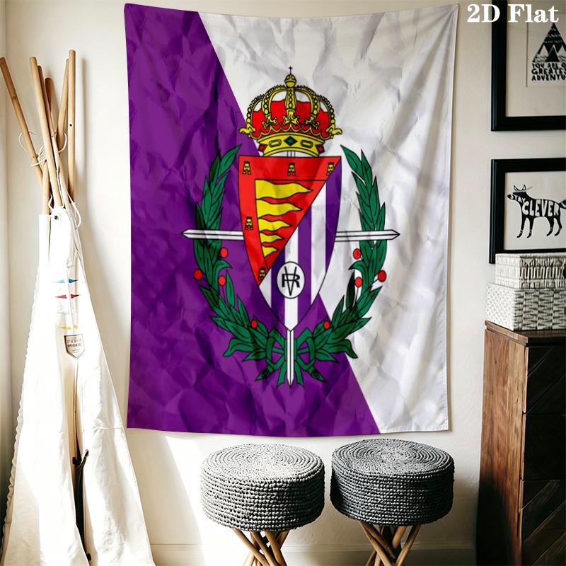 Real Valladolid Wall Tapestry Aesthetic Wall Hanging Printed Fabric Blanket Decorative Tapestries for Bedroom Living Room Home Decor