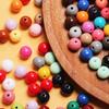 500 г около 1500 шт., бусы, ожерелье, серьги, модные браслеты, цвета для ювелирных изделий, акриловые ювелирные изделия, изготовление 8 мм, сделай сам, свободные