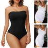 Womens Strapless Bodysuit For Under Dress Tummy Control Shapewear Seamless Sculpting Body Shaper Tank Tops Waist Trainer Slimming Underwear