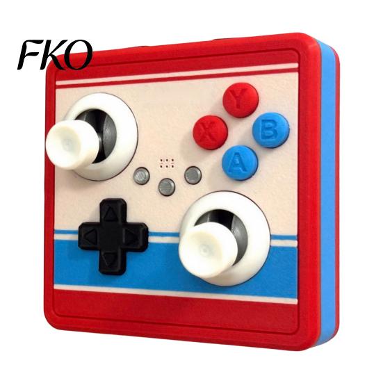 86 Type Switch Decorative Frame Retro Arcade Game Controller Light Cover, 1-Gang/2-Gang Wall Plate with Joystick XYAB Decor Buttons, Gaming