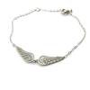 [M8799] - Steel Bracelet 'Les Ailes d'Ange' Silver