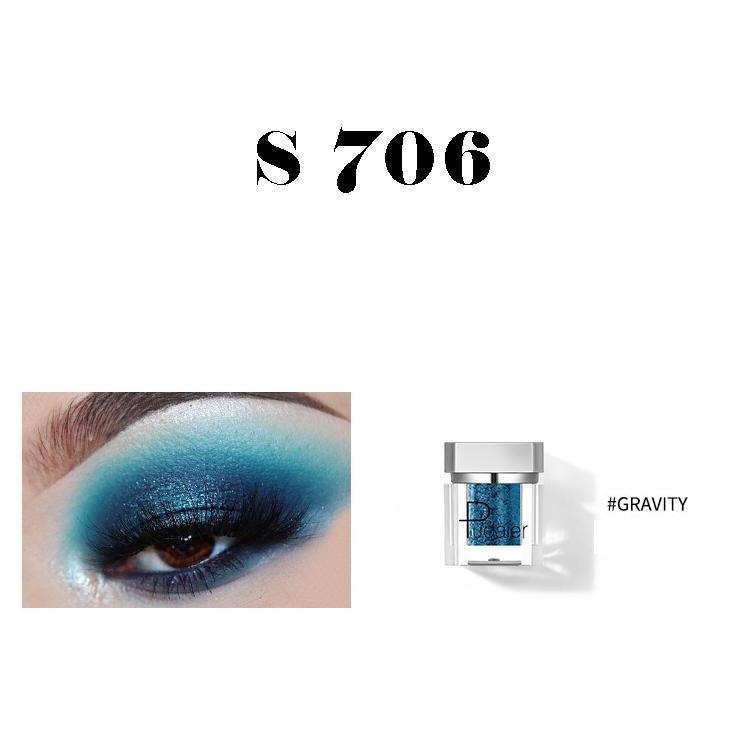 Pudaier Chameleon Diamond Flash Monochrome Eyeshadow Mermaid Ji Polarized Sequins Mashed Potatoes Brighten