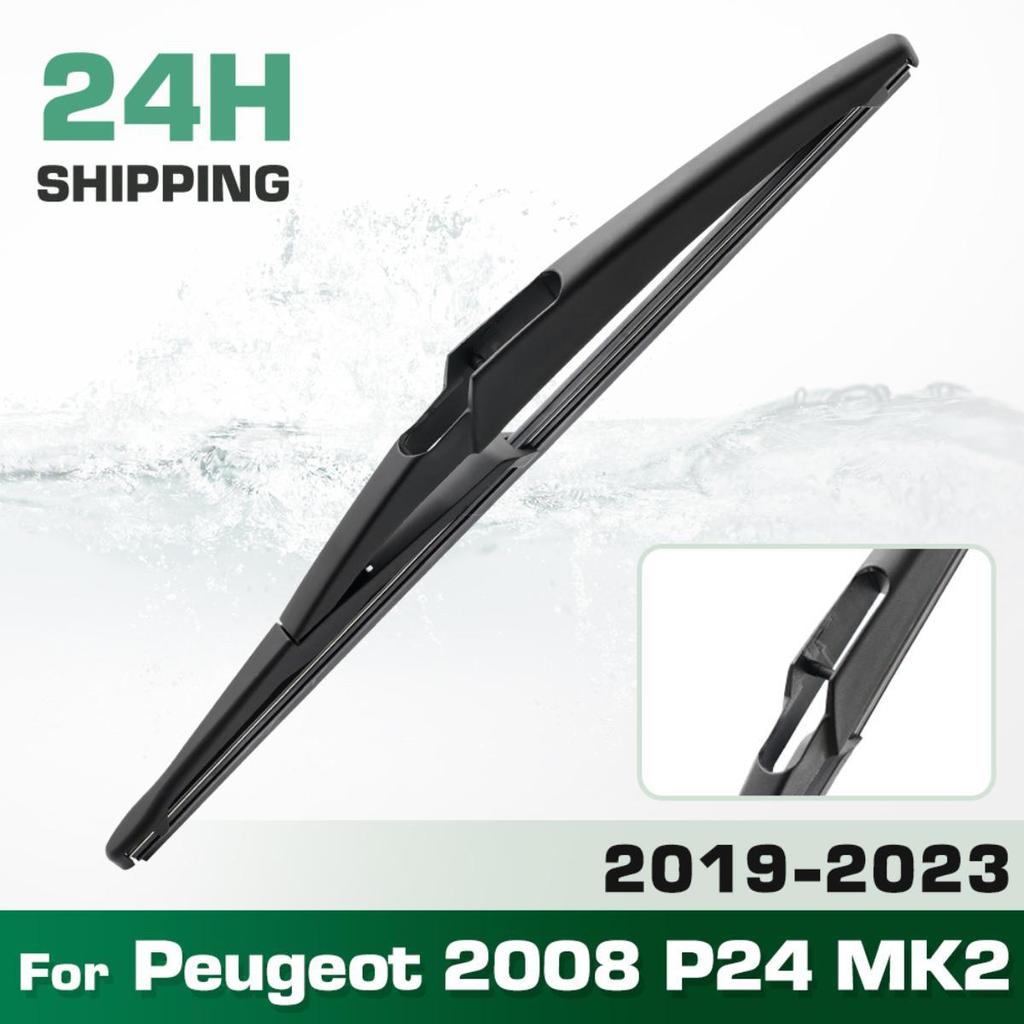 Rear Windshield Wipers Blades,Premium All-Season Wiper Blades Replacement For Peugeot 2008 P24 MK2 2019-2023