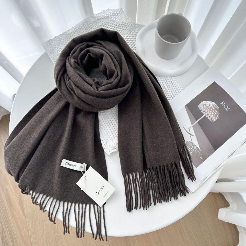 Women's Luxurious Cashmere Scarf Shawl - 250g, Perfect for Autumn & Winter