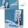 Tile Type V Gap Cleaning Brush With Plastic Handle For Bathroom Scrubber Wall