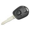 2Button Uncut Blade Remote Key Case Fob Shell for Actyon Ssangyong Kyron Rexton