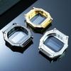 Корпус часов Для Casio электронных часов маленький квадратный A168 Мужские Модифицированный Нержавеющая сталь Часы Минеральное стекло Инструмент винт Корпус