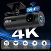 Ultra HD True 4K WiFi Driving Recorder Night Vision Dash Camera Hidden 4K Ultra-Clear Car DVR 24H Parking Monitor