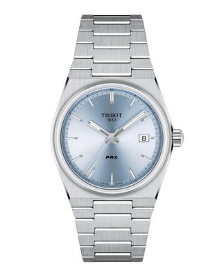 Мужские Tissot PRX PRX PRX PRX Светло-голубой циферблат Браслет T1372101135100 [Официальный импорт]