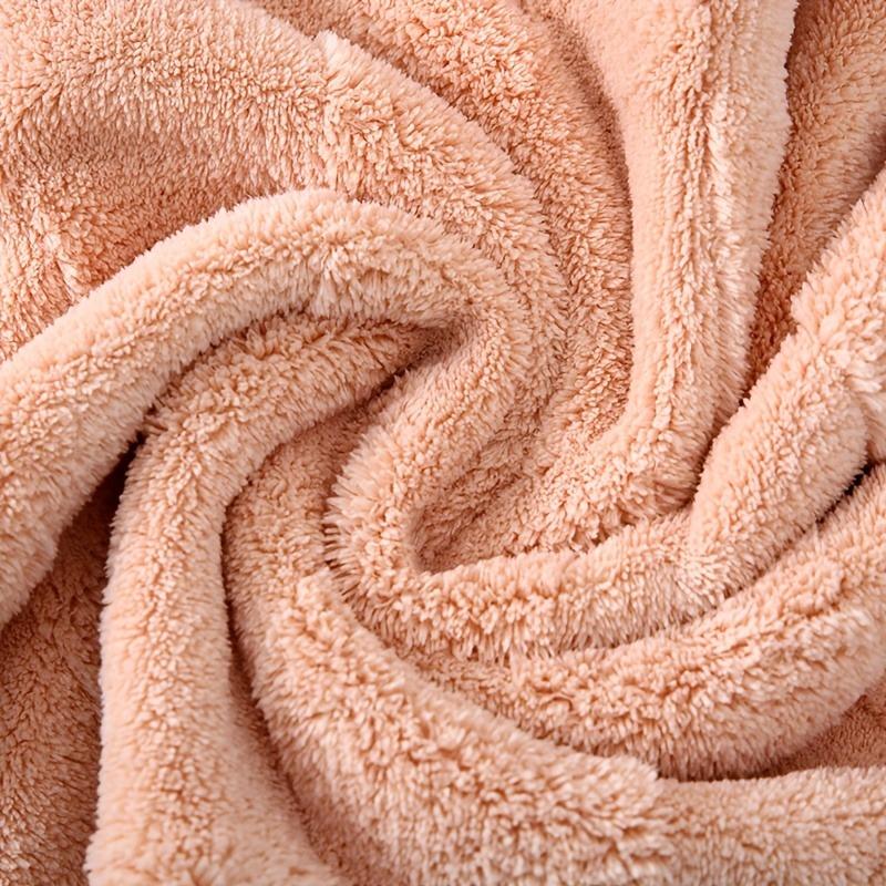 2pcs/set Ladies' Bath Towel Set Checkered Design Absorbent Quick-drying Towel Suitable for Bathrooms Gyms Camping Coral Fleece