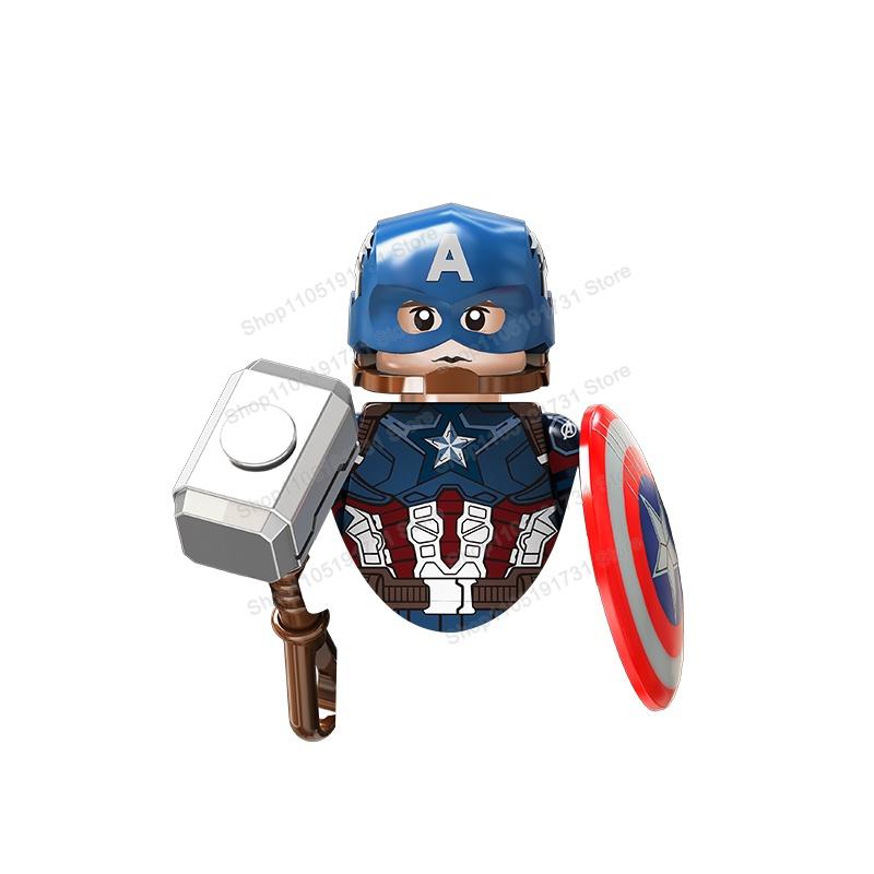 Blind Box Anime Super Cartoon TV Movies Heroes Assembly Building Blocks Kid MINI Brick Toy Collection Gift Christmas Gift TV6220