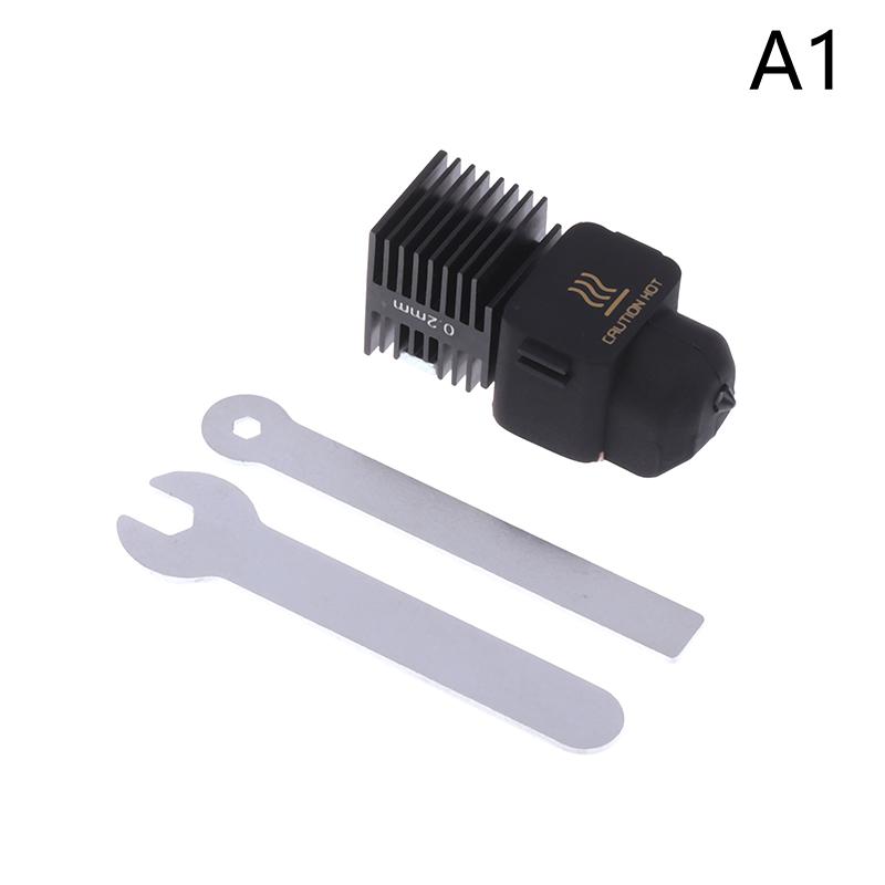 Сопло из закаленной стали для 3D-принтера для аксессуаров для 3D-принтера Bambu Lab A1/A1Mini End 0,2/0,4/0,6/0,8 мм, набор сопел