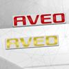 3D Auto Metal AVEO Badge Car Rear Trunk Emblem Sticker LOGO Decor For Chevrolet Cruze Spark Sail Orlando Sonic Body Styling
