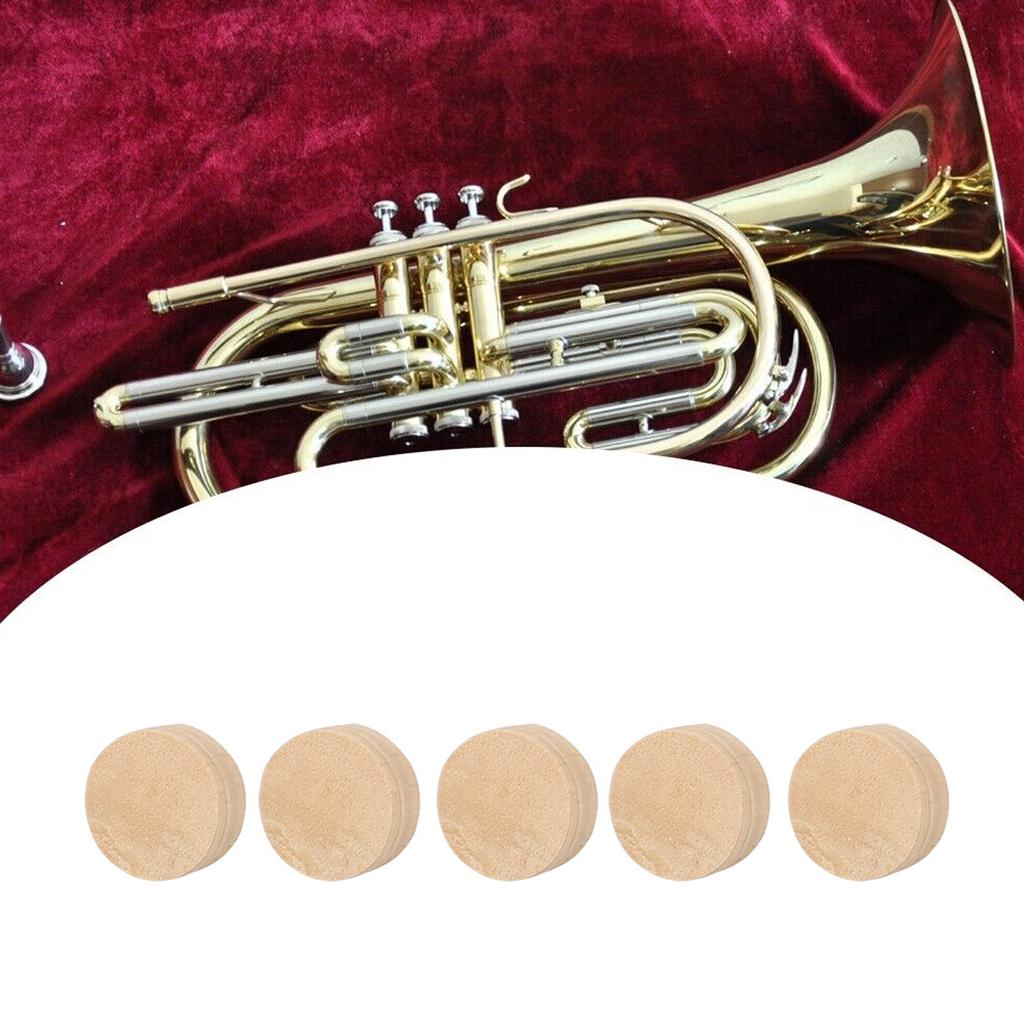 Прокладка из пробки для тромбона, Пробка водяного клапана тромбона, Пробка клапана для слива слюны, Пробка для трубы и тромбона, Ремонтные прокладки из пробки для музыкальных инструментов