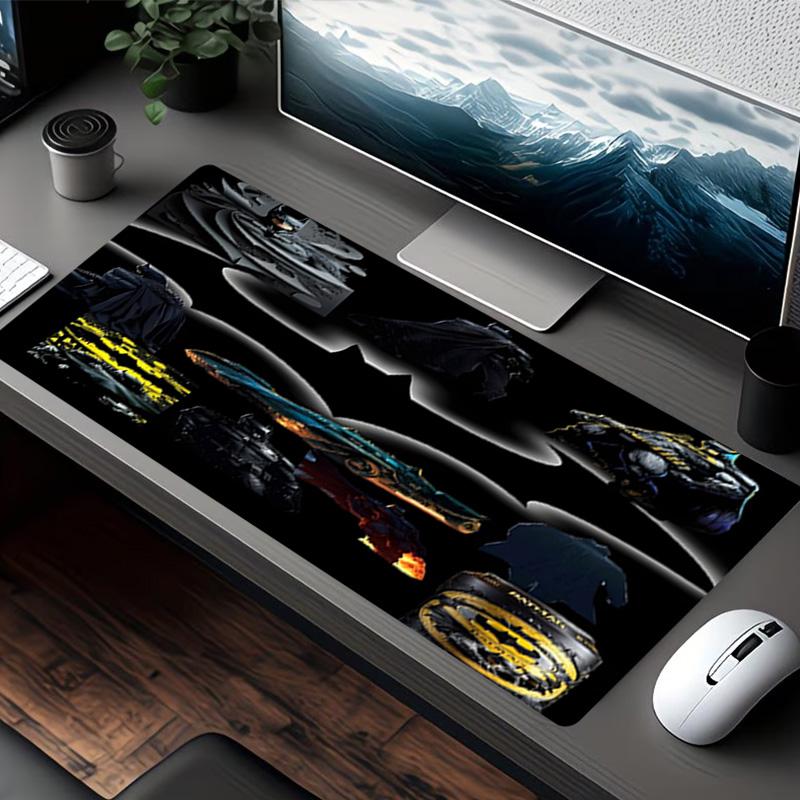 Superheroes Print Mouse Pad, for Keyboard Pad Laptop PC Mat for Office Home Use, Desk Decor, Perfect Birthday Gift for Gamers