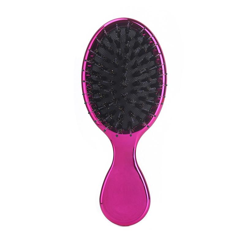 Портативная мини-расческа для массажа с щетиной кабана и воздушной подушкой