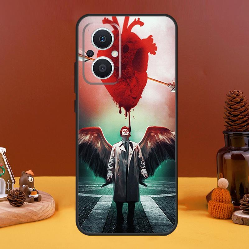 Чехол Supernatural с Ангелом Кастиэлем для OPPO Reno 4Z 5Z 8T 10 Pro 11 F 4 6 7 8 5 Lite OPPO Find X6 X5 Pro X2 X3 Lite