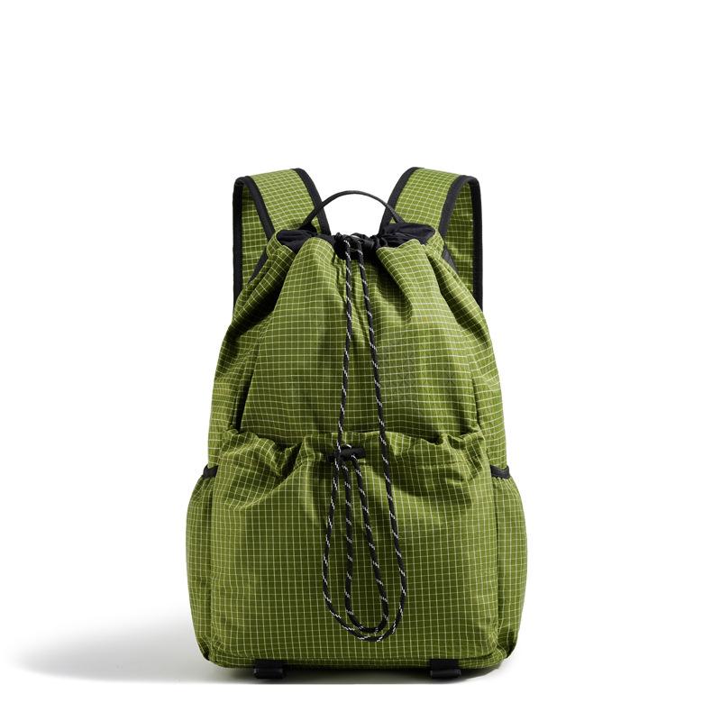 Клетчатый водонепроницаемый рюкзак Мужской рюкзак для активного отдыха Женский дорожный рюкзак большой вместимости