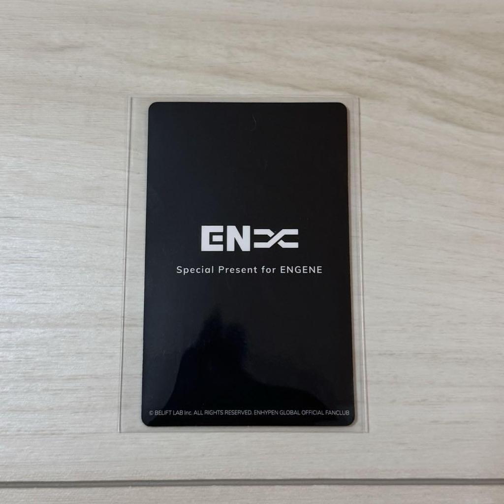 [USED] ENHYPEN Sunwoo FATE FC Limited Trading Card Venue Limited