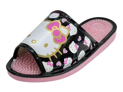 Сандалии-тапочки Hello Kitty Health [Sanrio] женские SA-4196L (Черный, М)