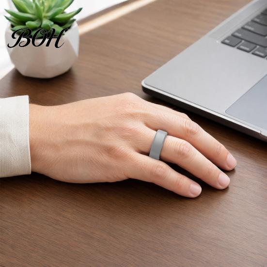 Comfortable Smart Ring Protector Silicone Case for Oura 5, Protector, Soft Anti-Scratch Cover Cover, Protective Shield, Sleeve Sizes 6-13